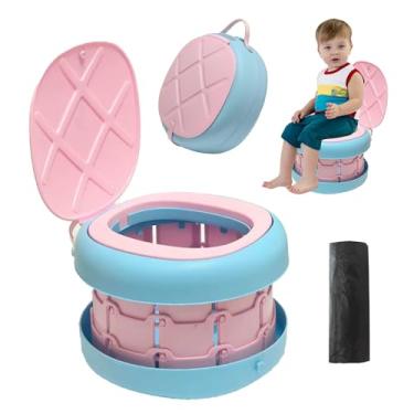 Imagem de Produtos para bebês›Treinamento penico›Vasos de viagem (rosa)