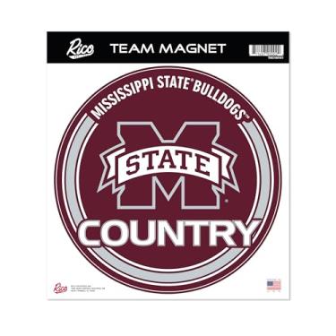 Imagem de Rico Industries NCAA Mississippi State Bulldogs Padrão 20 cm Ímã redondo