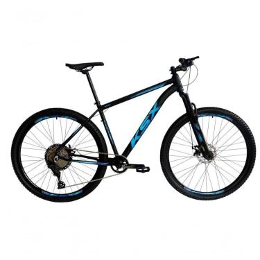 Imagem de Bicicleta Aro 29 Ksx Sd7 12v Garfo Com Trava K7 11/50 Freios Hidráulicos Kit 1x12 - Preto/azul Tam. 15
