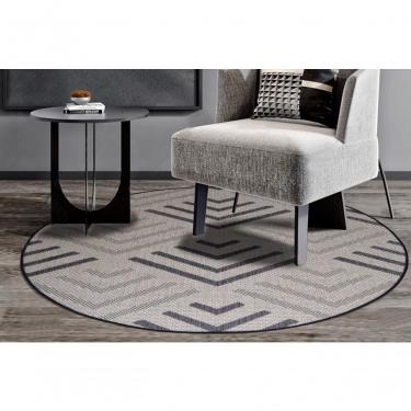 Imagem de Tapete Redondo Natural Look Flecha B 150 Cm