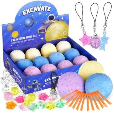 Imagem de Kit de escavação de pedras preciosas SEKEAHU Explore Moon Science Kids
