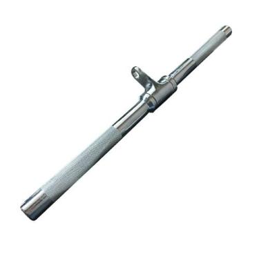 Imagem de Alça de polia para bíceps e tríceps 50 cm Chromada - Lightbek Official