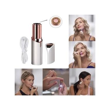 Imagem de Máquina de depilação facial portátil USB recarregável
