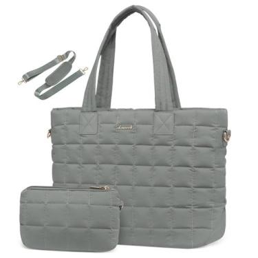 Imagem de Sacola LOVEVOOK Puffer para mulheres, leve, 450 g