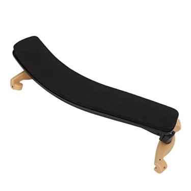 Imagem de RiToEasysports Acessório de Substituição para Descanso de Ombro de Violino Ajustável ABS Resistente para 3/4 4/ - Suporte Firme, Tamanho Compacto - Preto
