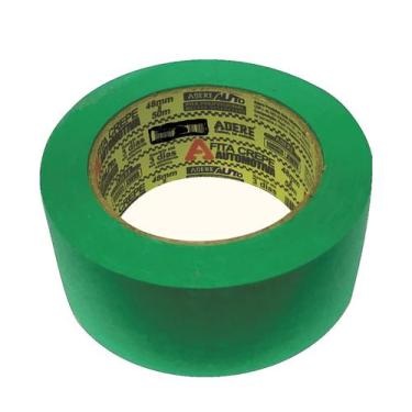 Imagem de Fita Crepe Verde 45x50 Adere Automotiva Kit com 5 Unidades - Adere 525