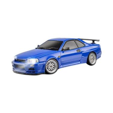 Imagem de Carro De Corrida RC Drifting Skymaker LD1899 Escala 1/18 GTR R34 2.4GH