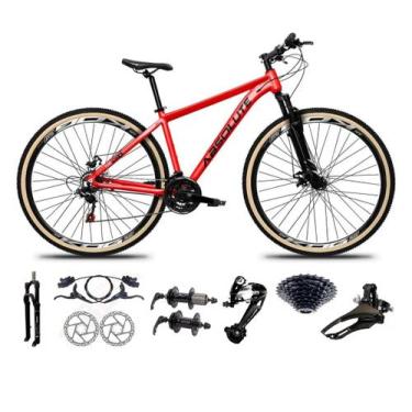 Imagem de Bicicleta Aro 29 Absolute Nero 4 Kit 27v K7 Freio Hidráulico 3x9 Suspe