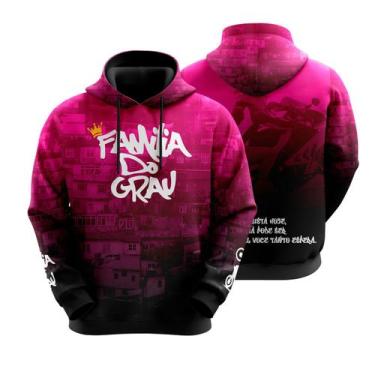 Imagem de Blusa De Moletom Família Do Grau Moto 244, Rosa, 12