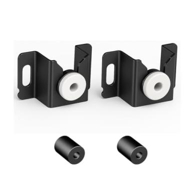 Imagem de Suporte Universal de TV Fixo para Parede, Aço Reforçado, Preto, Compatível com TVs LED, LCD e Plasma de 14" a 84", Kit Completo de Instalação