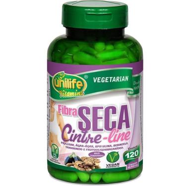 Imagem de Kit 2 Emagrecedor Fibra Seca Cinture Line 120caps Unilife