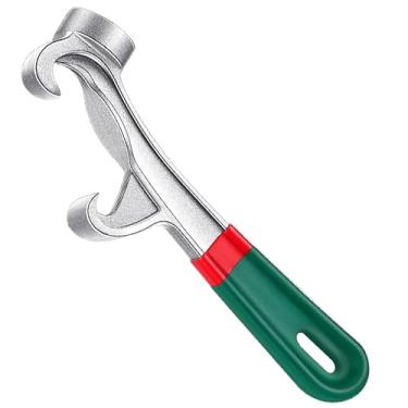 Imagem de Abridor de tampa de balde de tinta de 5 galões, abridor de tampa de balde de tinta de alumínio de 21 cm, ferramenta de remoção de tampa de balde de tampa de balde, removedor para abertura de tampa de