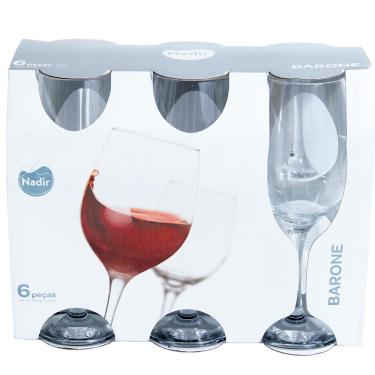 Imagem de Conjunto 6 Taças para Água 490ml Barone Nadir