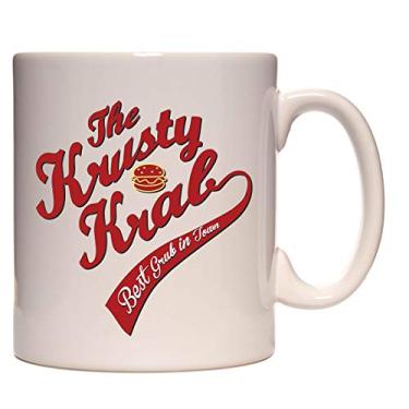 Imagem de Spongebob Krusty Krab Logo Ceramic Office Coffee Mug 11 Oz. Beverage Cup