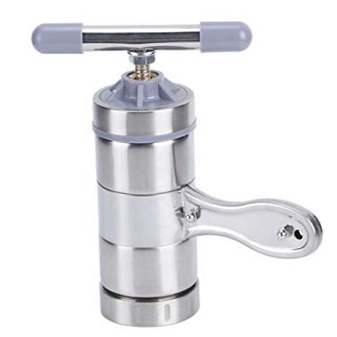 Imagem de Cryfokt Extrator de Mel Manual de Aço Inoxidável, Ferramenta Compacta de Apicultura para Separação Rápida de Mel, Kit Portátil de Prensa de para Apicultores