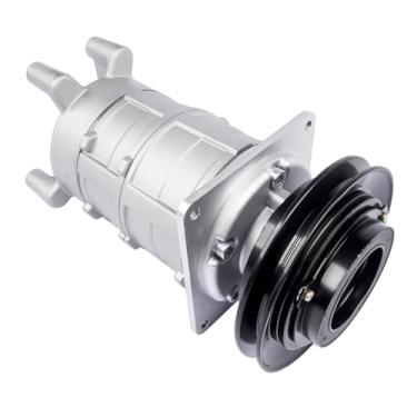 Imagem de Compressor de ar condicionado compatível com John Deere 2040 2550 2650 3150, R12 R134A OE# AR92109, TY6770, SE501457, RE60697