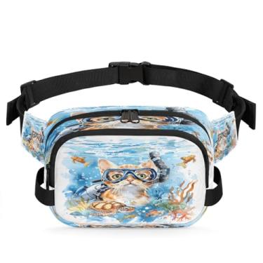 Imagem de Pochete Boho étnica asteca retrô para mulheres e homens com alça ajustável, bolsa transversal, bolsa de peito, bolsas de bumbum, bolsa de estilingue, Cor 22