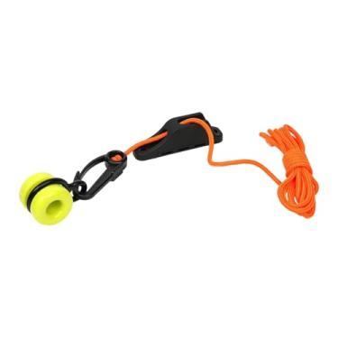 Imagem de harayaa Kit de Recuperação de Peso para Downrigger, Suprimentos de Pesca, Corda de 87 polegadas, Alta Resistência, Fácil Recolhimento, Instalação e Manuseio, Laranja