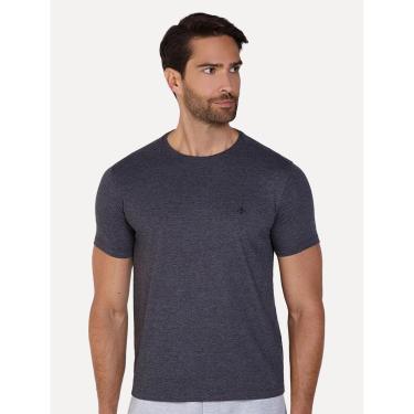 Imagem de Camiseta Dudalina Masculina Sobretin Melange Mescla-Masculino