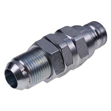 Imagem de JZGRDN Acoplador rápido de face plana hidráulica macho AT312876 compatível com John Deere 240 250 313 315 317 318 319 320 323 CT315 CT322 110 210 310 315 324 410 70 10 21 0 244 304 324