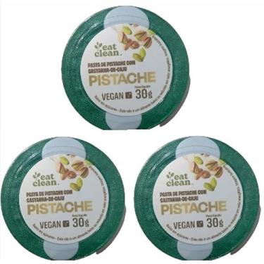 Imagem de Kit 03 Sachê de 30g de Pasta de Pistache com Castanha de Cajú -Eat Clean/Dux Nutrition