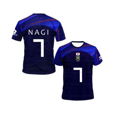 Imagem de Camiseta Unissex De Anime Blue Lock, Camisa De Futebol Isagi Yoichi Hy