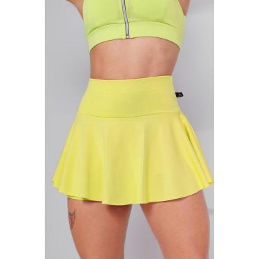 Imagem de Short Saia Babado Suplex Feminino Fitness Academia WOLFOX-Feminino