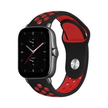 Imagem de Pulseira De Silicone De 20mm 22mm Para Amazfit GTS 4 GTR 3 2 Mini pro 