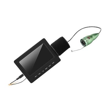 Imagem de Aoresac Monitor Colorido TFT de 4,3 Polegadas Com Viseira Solar, Câmera de Linhas TV HD 1000, Kit Pesca Com Câmera Subaquática Design Modelo Peixe à Prova D'água