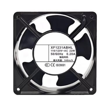 Imagem de Ventoinha de resfriamento para ZOGXN XF1231ABHL AC110-120V 0,28A 5 pás com rolamentos de esferas (nova)