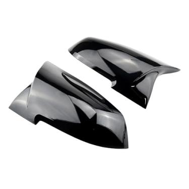 Imagem de Capa Preta Para Espelho Retrovisor De Carro, Compatível Com BMW 1 2 3 4 XM I3 Series F20 F21 F22 F23 F30 F31 GT F34 F32 F33 F36 X1 E84 M2-style