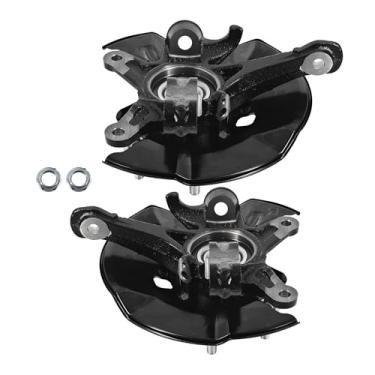 Imagem de Junta de direção dianteira e conjunto de cubo de rolamento de roda compatível com Honda Civic L4 1.8L 2012-2016 Substituição # LK098 LK097 lado esquerdo e lado direito