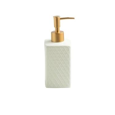Imagem de Dispensador de sabão líquido para dispensador de sabão de cozinha, frasco de xampu, sabonete simples para as mãos e garrafa de gel de banho, prensa de hotel, prensa de loção, bomba dispensadora de