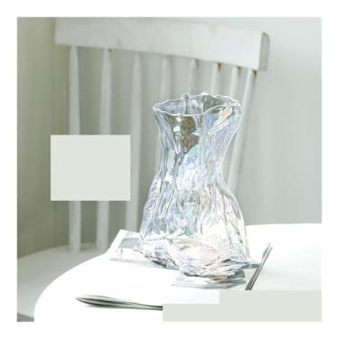 Imagem de Vaso pequeno de vidro para sala de estar criativo hidropônico arranjo de flores ornamentos vasos de flores (B)