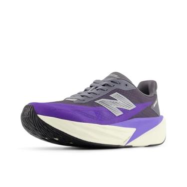Imagem de New Balance Tênis de corrida feminino FuelCell Rebel V5, Indigo elétrico/sal de trufa, 40