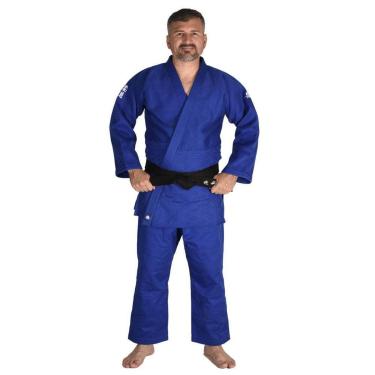 Imagem de Kimono de Judo MKS Jisseki Azul (Profissional)-Unissex