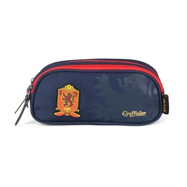 Imagem de Estojo Duplo Escolar Juvenil Harry Potter-Unissex