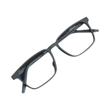 Imagem de Óculos De Leitura Unissex Em Titânio Puro Anti-Raio Azul TR90 Com Arma