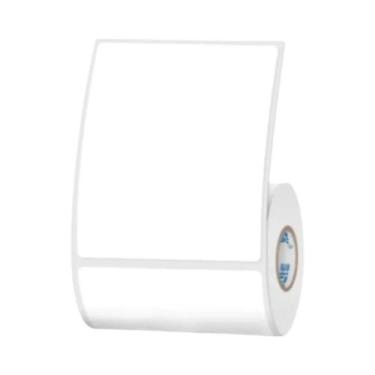 Imagem de Fita Adesiva Branca Impermeável E Anti-Oleo Para Impressora Térmica Mi