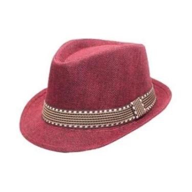 Imagem de Chapéu Fedora De Algodão E Linho Para O Verão, Estilo Coreano, Chapéu 