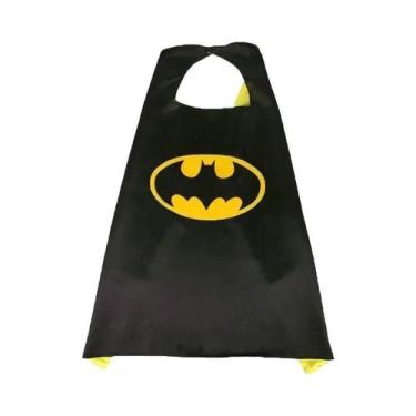 Imagem de Máscara De Fantasia Adulto Marvel Batman Homem-Aranha Com Capa E Manto