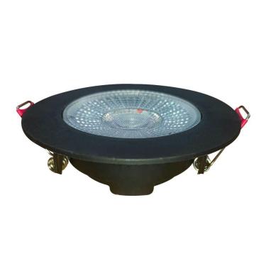 Imagem de Spot Authentic Led Redondo De Embutir Avant Branco Com Corpo Preto Fosco 5w 6500k - Cód 865250576