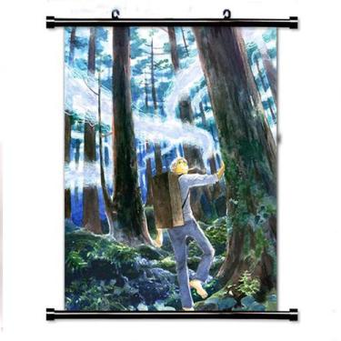Imagem de Pôster de pintura de parede em tela Mushishis Ginkos Anime - yiweisai