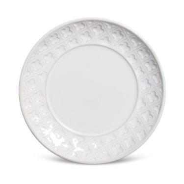 Imagem de Prato Sobremesa Porto Brasil Avulso Platinum Agra Greek Coup 1 Peça -,