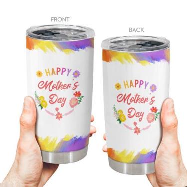 Imagem de Caneca de café Oasisdream Tumbler 600mL para mãe