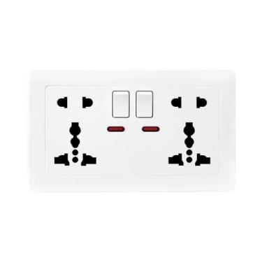 Imagem de Tomada Universal Multifuncional Com Controle De Interruptor AC 100-250