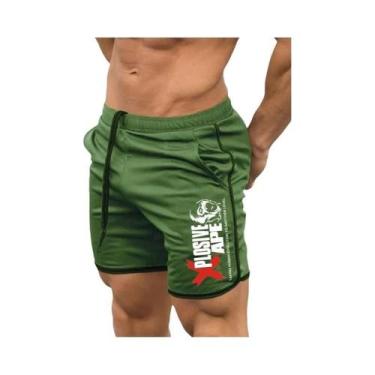 Imagem de Shorts Masculinos De Secagem Rápida Para Academia, Fitness, Corrida E 