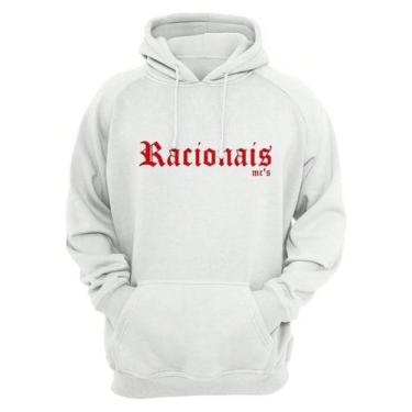 Imagem de Moletom Canguru Flanelado Unissex Racionais Mc's RAP Moda Vintage Blus