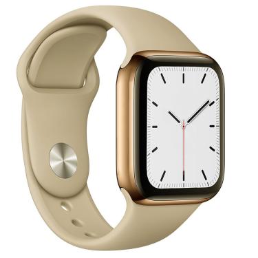 Imagem de Relógio Smartwatch W68 Dourado Android iOS Smart Bracelet