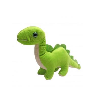 Imagem de Dinossauro De Pelúcia Verde 18 Cm Antialérgico - UNV Pelúcia